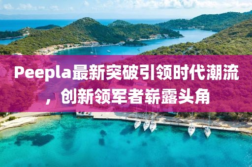 Peepla最新突破引領(lǐng)時(shí)代潮流，創(chuàng)新領(lǐng)軍者嶄露頭角